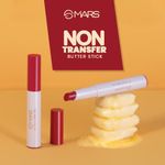 Buy MARS Matte Non-Transfer Butter Smooth Lipstick | Up to 12 Hours Long Lasting | Smudge Proof and Waterproof Lipstick for Women (3.5 gm) (22-Everyday Nude) - Purplle