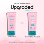 Buy Aqualogica Radiance+ Dewy Lightweight Sunscreen Gel SPF 50+ PA+++ for Oily & Acne-Prone Skin 80 gm - Purplle