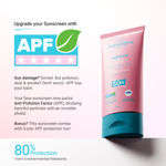 Buy Aqualogica Radiance+ Dewy Lightweight Sunscreen Gel SPF 50+ PA+++ for Oily & Acne-Prone Skin 80 gm - Purplle