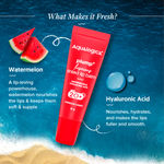 Buy Aqualogica Crimson Candy Plump+ Luscious Tinted SPF 20+ Lip Balm with Watermelon & Hyaluronic Acid - 10g - Purplle