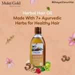 Buy Axiom Mukti Gold Herbal Hair Oil | Strengthening, Smoothening | Hairfall Control Hair Oil | 100% Pure and Natural with Ayurvedic Herbs Extracts - 200ml (Pack of 2) - Purplle