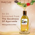 Buy Axiom Mukti Gold Herbal Hair Oil | Strengthening, Smoothening | Hairfall Control Hair Oil | 100% Pure and Natural with Ayurvedic Herbs Extracts - 200ml (Pack of 2) - Purplle