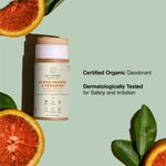 Buy Juicy Chemistry Blood Orange & Geranium Organic Deodorant Stick-70 gm/2.46oz - Purplle