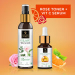 Buy Good Vibes Hydrating Duo Rose Toner & Vit C Serum - Purplle