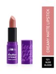 Buy Plum Butter Creme Matte Lipstick | Creamy Matte Finish | Highly Pigmented |121 Nude Bloom - Purplle