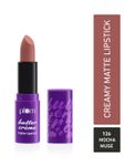 Buy Plum Butter Creme Matte Lipstick | Creamy Matte Finish | Highly Pigmented |126 Mocha Muse - Purplle