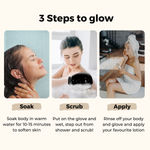 Buy GHAR SOAPS Exfoliating Glove For Body | Scrub For Dead Skin (Pack of 1) - Purplle