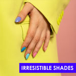 Buy Blue Heaven Color Shine Pack of 5 Mini Nail Polish Kit, Friday Night, Glossy Gel Finish, 25 ml - Purplle