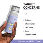 Buy SEREKO Vitamin C Clarifying Cleanser Skin Defense Cleansing & Remove Acne, Dark Spots & Excess Oil Face Wash (100 ml) - Purplle