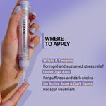 Buy SEREKO Calming Under Eye Gel Pen Cream With Cica & Tea Tree Oil Eye Roller | Reduces Dark Circles (10ml) - Purplle