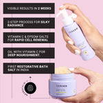Buy SEREKO Vitamin C Body Exfoliating Kit Sereko Clarifying Body Scrub+ Sereko Clarifying Body Oil 250 Gms - Purplle