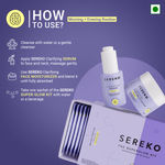Buy SEREKO Advanced Active Trio Sereko Clarifying Face Moisturiser + Sereko Clarifying Serum + Sereko Super Glow Kit 200 Gms - Purplle