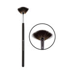 Buy Proarte PF-09 Fan Brush Black - Purplle