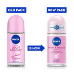 Buy NIVEA Women Deodorant Roll on, Pearl & Beauty Radiance for Eventoned Smooth & Beautiful Underarms (50 ml) - Purplle