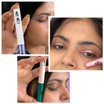Buy Elitty Eye Gotta Feeling - Show Me Shimmer Combo (Lucid Dreaming - Purple,Space Goddess -Pink,Power Move - Emerald) Infused with Witch Hazel, Vegan & Cruelty Free Combo of 3 - Purplle