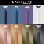 Buy Maybelline New York Tattoo Gel Colored Kajal, Metallic Finish, Metallic Nights Black, 1.2g - Purplle