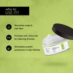 Buy Deconstruct Scalp & Hair Nourishing Mask 0.1% Biotin + 0.5% Vitamin F + 2% Shea Butter | For Deep Nourishment - 320 gm - Purplle