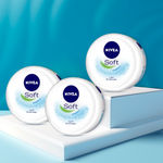 Buy  NIVEA SOFT Light cream with Vitamin E & Jojoba oil for Non-sticky- Fresh, Soft & Hydrated skin - Pack of 3 (100ml*3) - Purplle