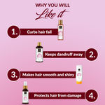 Buy Good Vibes Onion Hairfall Control Combo Kit (Oil, Shampoo, Conditioner, Hair Serum) - Purplle