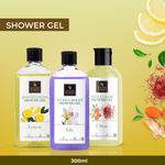 Buy Good Vibes Refresh and Revitalize with Our Trio of Shower Gels: Lemon, Lily, and Ubtan - Purplle