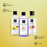 Buy Good Vibes Refresh and Revitalize with Our Trio of Shower Gels: Lemon, Lily, and Ubtan - Purplle