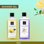 Buy Good Vibes Refresh and Brighten Your Skin with Our Lemon Brightening and Lily Shower Gel Combo - Purplle