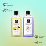 Buy Good Vibes Refresh and Brighten Your Skin with Our Lemon Brightening and Lily Shower Gel Combo - Purplle