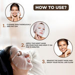 Buy Good Vibes Natural Glow Sheet Mask Pack of 10 (2 each Saffron Glow + Illuminating Pearl + Skin Radiance Gold + Rice Brightenting + Hydrating Papaya) (20g x 10) - Purplle