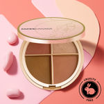 Buy FACES CANADA Second Skin 4 in 1 Face Palette, 14.5g | Blush + Contour + Highlighter | Lightweight & Highly Pigmented | Luxurious Velvet Finish | Silky Smooth Texture | Easy To Blend - Purplle