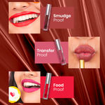 Buy NY Bae Confessions Lipstick | Free Lip Gloss| Moisturizing | Long Lasting | Brown & Nude Lipstick Shades Combo | Pack of 3 (11.8 ml) - Purplle