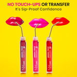 Buy NY Bae Pout Ready Lip Kit| Red & Pink Lipsticks |Free Lip Gloss | Pack of 3 (5.6 g) - Purplle