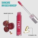 Buy Tint Cosmetics Berry Pink Lipgloss, Red, 10 ml - Purplle