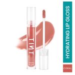 Buy Tint Cosmetics Coral Lipgloss, Peach, 10 ml - Purplle