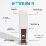Buy Tint Cosmetics Dusk Lip Oil, Chocolate Brown, 6 ml - Purplle