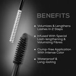 Buy Renee Full Volume 2-in-1 Mascara With Primer, Long Lasting Weightless Waterproof, Volumizes, Lengthens & Conditions the Lashes with Intense Color & Clump Free Application, Enriched With Vitamin E 10 ml - Purplle
