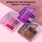 Buy RENEE Fearless Eyeshadow Palette - Nude, Highly pigmented Shades, Travel Friendly, Long Lasting, Non Creasing, Easy-to-blend & Build Up, 12 gm - Purplle