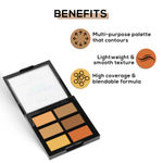 Buy RENEE Always Right Conceal & Contour Palette 15 gm, Multi-purpose Palette, Adds Depth & Sculpts Features, High Coverage & Blendable Bormula, Lightweight & Smooth Texture - Purplle