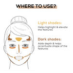 Buy RENEE Always Right Conceal & Contour Palette 15 gm, Multi-purpose Palette, Adds Depth & Sculpts Features, High Coverage & Blendable Bormula, Lightweight & Smooth Texture - Purplle