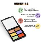 Buy RENEE Always Right Conceal & Correct Palette 12 gm, Lightweight, Smooth Texture, Blurs Blemishes, Scars & Pigmentation, Evens out skin tone seamlessly with High coverage & Blendable formula - Purplle