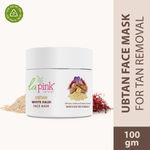 Buy La Pink Ubtan White Haldi Face Pack Mask with 100% Microplastic Free Formula Blemish, Pigmentation, Dark Spot & Tan Removal | All Skin Types | 100g - Purplle