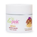 Buy La Pink Ubtan White Haldi Face Pack Mask with 100% Microplastic Free Formula Blemish, Pigmentation, Dark Spot & Tan Removal | All Skin Types | 100g - Purplle