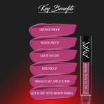 Buy AYA Yes It's Truly Matte Liquid Lipstick, 05 Forbidden Fueshia, 2.5 ml | Long Lasting | Waterproof | Kiss Proof | Enriched with Jojoba Oil, Shea Butter, Almond Oil, Vitamin E, SPF - Purplle