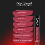 Buy AYA Yes It's Truly Matte Liquid Lipstick, 06 Cherry Bomb, 2.5 ml | Long Lasting | Waterproof | Kiss Proof | Enriched with Jojoba Oil, Shea Butter, Almond Oil, Vitamin E, SPF - Purplle