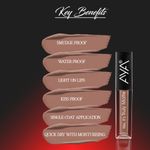 Buy AYA Yes It's Truly Matte Liquid Lipstick, 08 Caramel Latte, 2.5 ml | Long Lasting | Waterproof | Kiss Proof | Enriched with Jojoba Oil, Shea Butter, Almond Oil, Vitamin E, SPF - Purplle