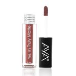 Buy AYA Yes It's Truly Matte Liquid Lipstick, 10 Nut Meg, 2.5 ml | Long Lasting | Waterproof | Kiss Proof | Enriched with Jojoba Oil, Shea Butter, Almond Oil, Vitamin E, SPF - Purplle