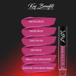 Buy AYA Yes It's Truly Matte Liquid Lipstick, 11 Strawberry Shortcake, 2.5 ml | Long Lasting | Waterproof | Kiss Proof | Enriched with Jojoba Oil, Shea Butter, Almond Oil, Vitamin E, SPF - Purplle