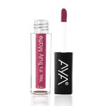 Buy AYA Yes It's Truly Matte Liquid Lipstick, 11 Strawberry Shortcake, 2.5 ml | Long Lasting | Waterproof | Kiss Proof | Enriched with Jojoba Oil, Shea Butter, Almond Oil, Vitamin E, SPF - Purplle