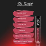 Buy AYA Yes It's Truly Matte Liquid Lipstick, Set of 12, 2.5 ml*12| Long Lasting | Waterproof | Kiss Proof | Enriched with Jojoba Oil, Shea Butter, Almond Oil, Vitamin E, SPF - Purplle