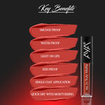 Buy AYA Yes It's Truly Matte Liquid Lipstick,Set of 6, 01 to 06, 2.5 ml*6 | Long Lasting | Waterproof | Kiss Proof | Enriched with Jojoba Oil, Shea Butter, Almond Oil, Vitamin E, SPF - Purplle