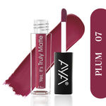 Buy AYA Yes It's Truly Matte Liquid Lipstick,Set of 6, 07 to 12, 2.5 ml*6 | Long Lasting | Waterproof | Kiss Proof | Enriched with Jojoba Oil, Shea Butter, Almond Oil, Vitamin E, SPF - Purplle